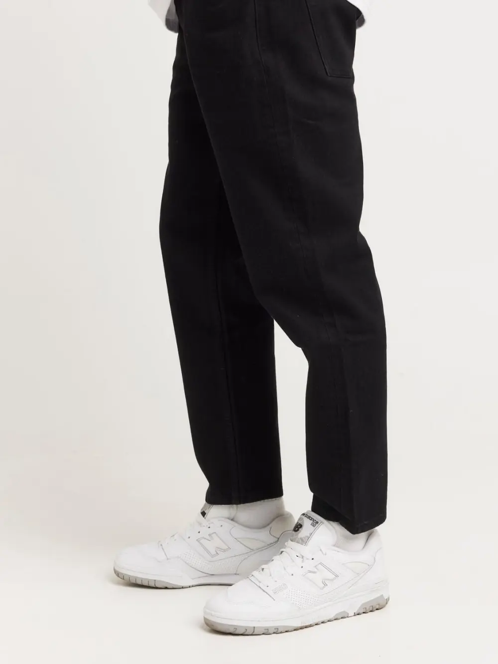 Simple And Soft Daily Comfortable Black Denim