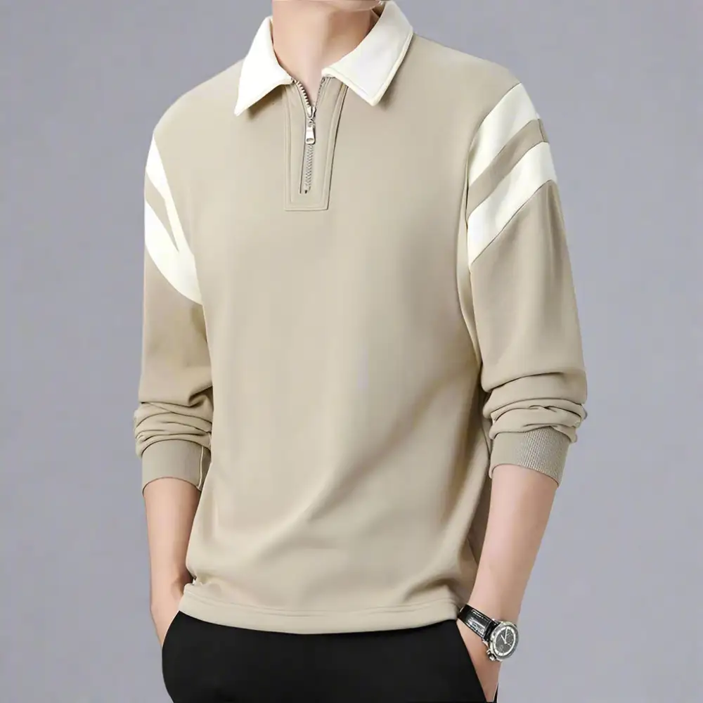 Clean Long Sleeve Polo