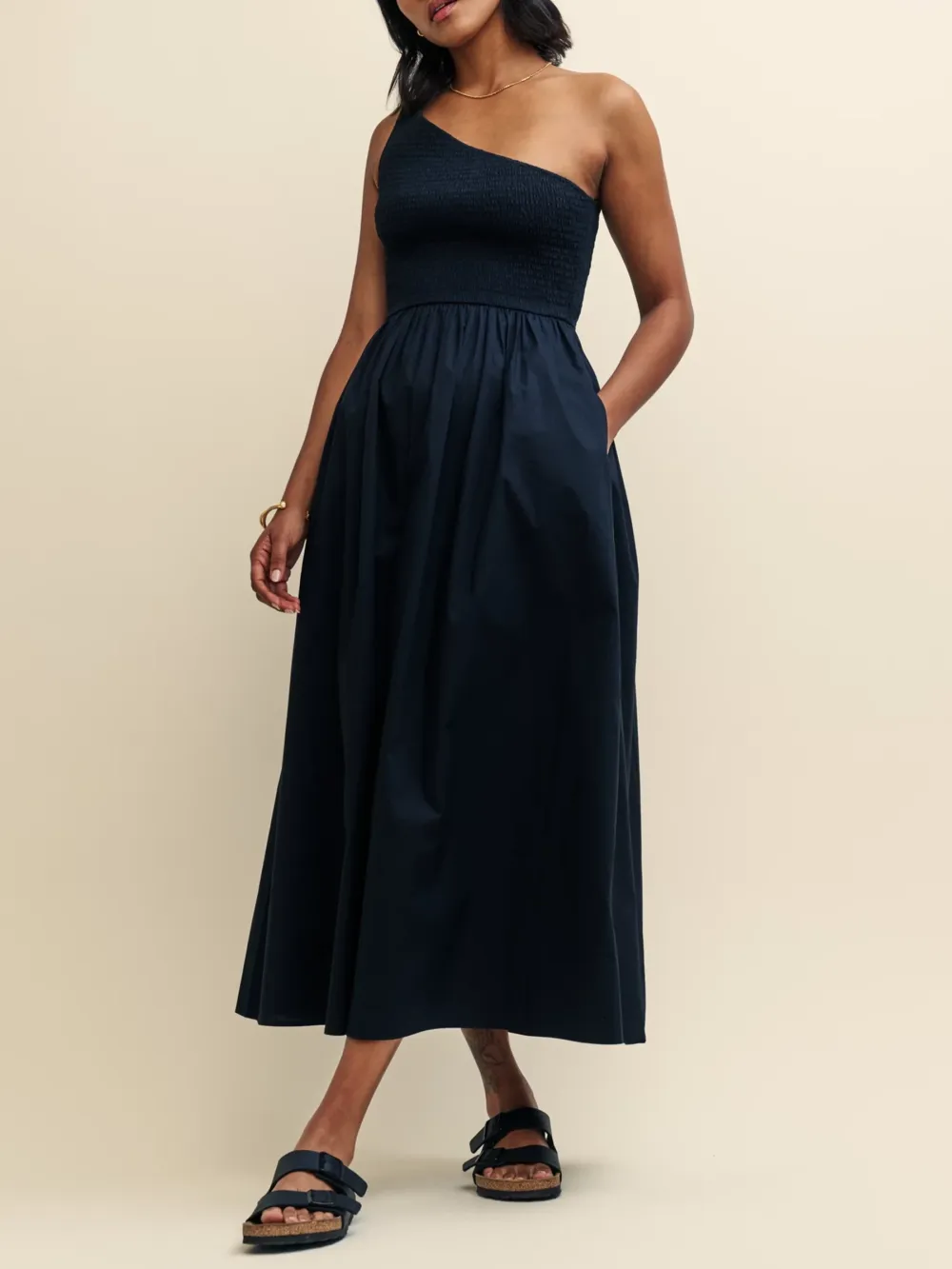 Georgia One Shoulder Midaxi Dress