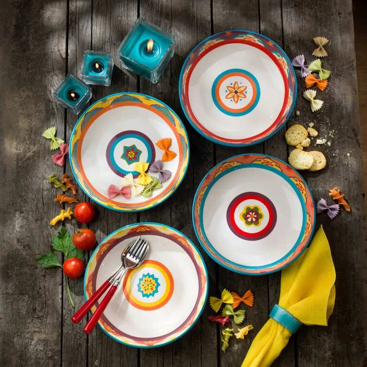 Galicia 4 Piece Pasta Bowl Set