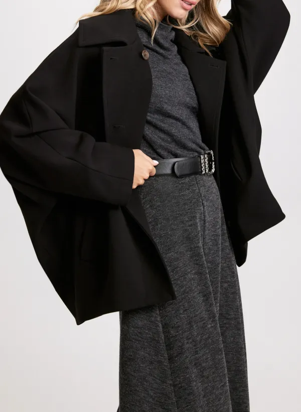 College-Style Short Coat