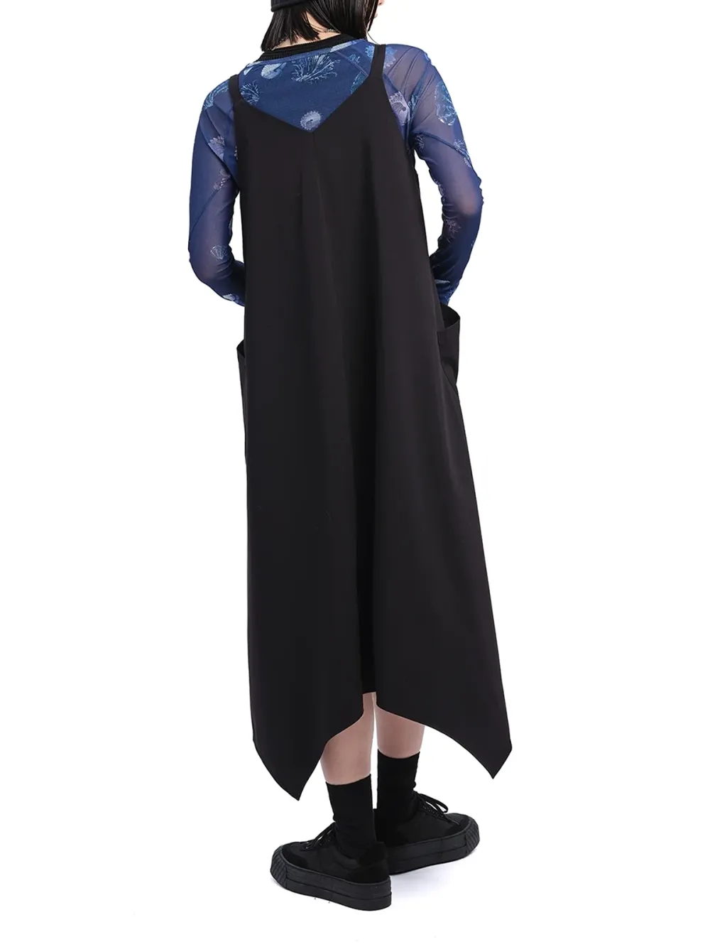 Black Vest - Style Asymmetric Dress