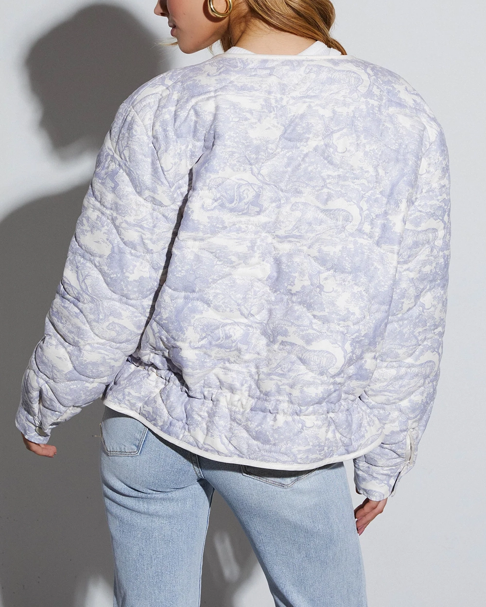 Cordell Printed Quilted Jacket