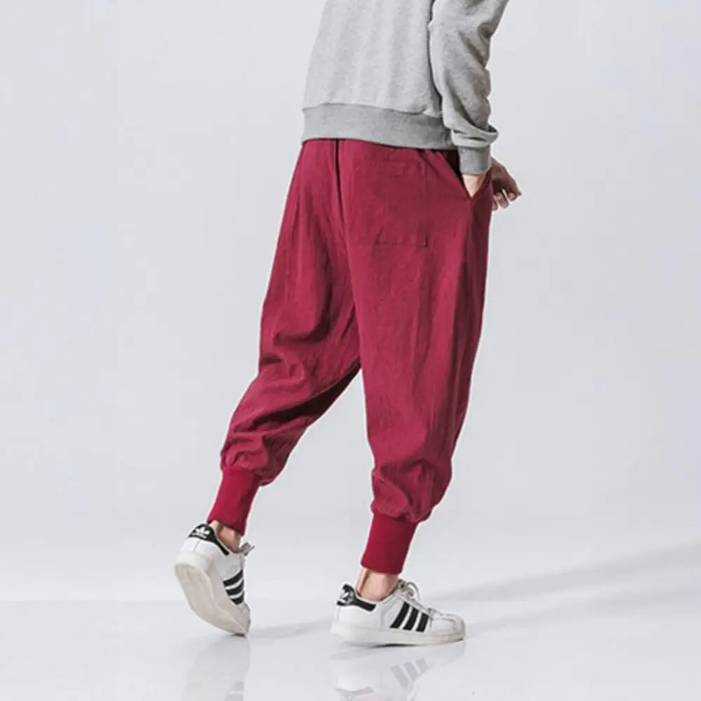 Relaxed Tapered Harem Pants