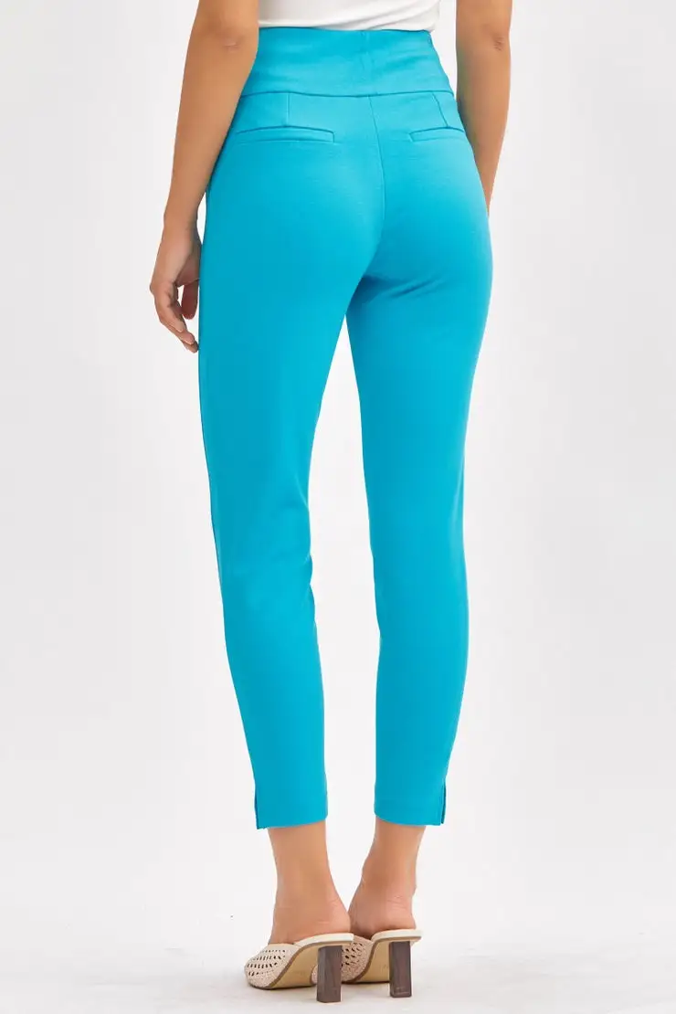 Modern Structured Nylon Roomy Casual Pants