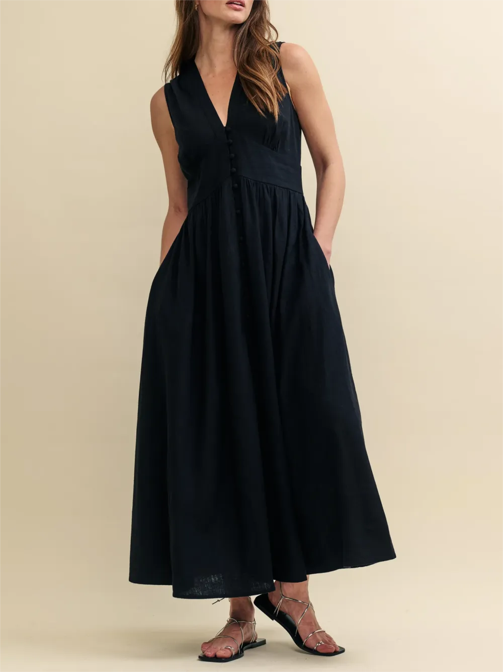 Starlight Sleeveless Midaxi Dress