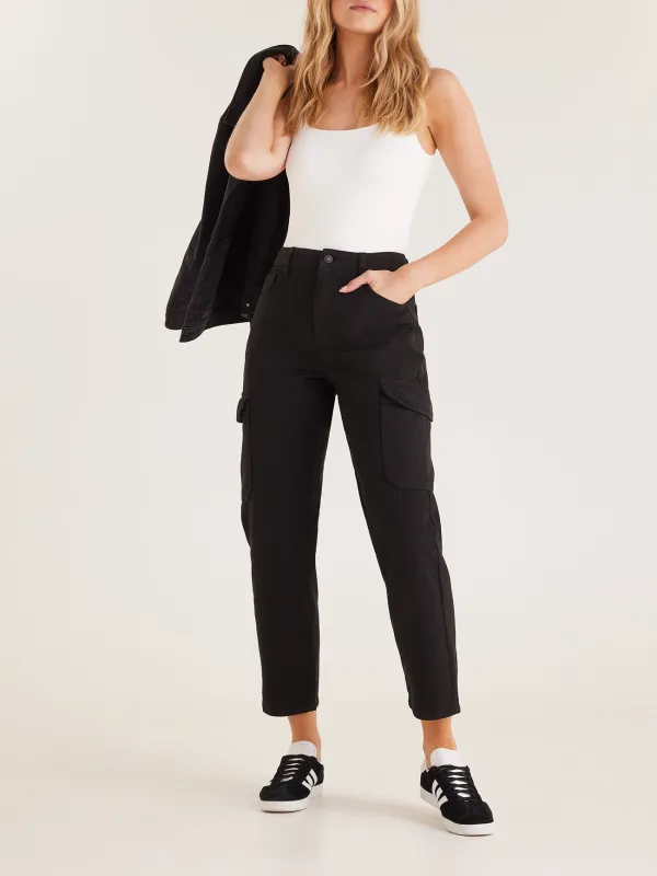 Solid Color Casual Jean