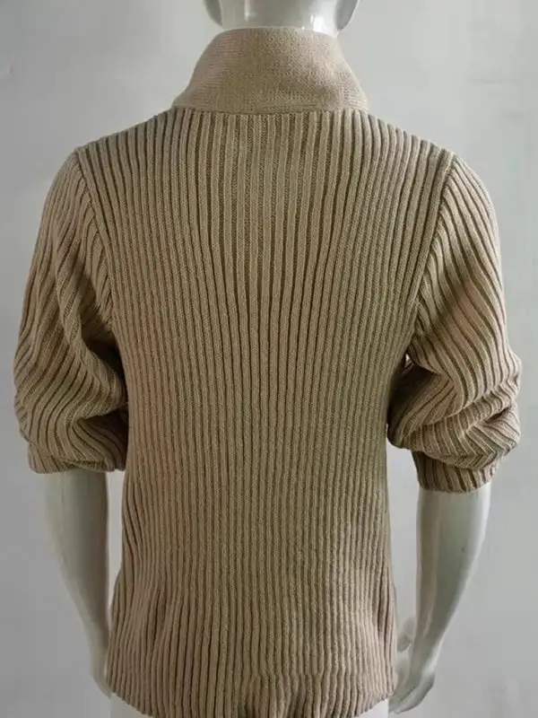 Knit Collared Sweater