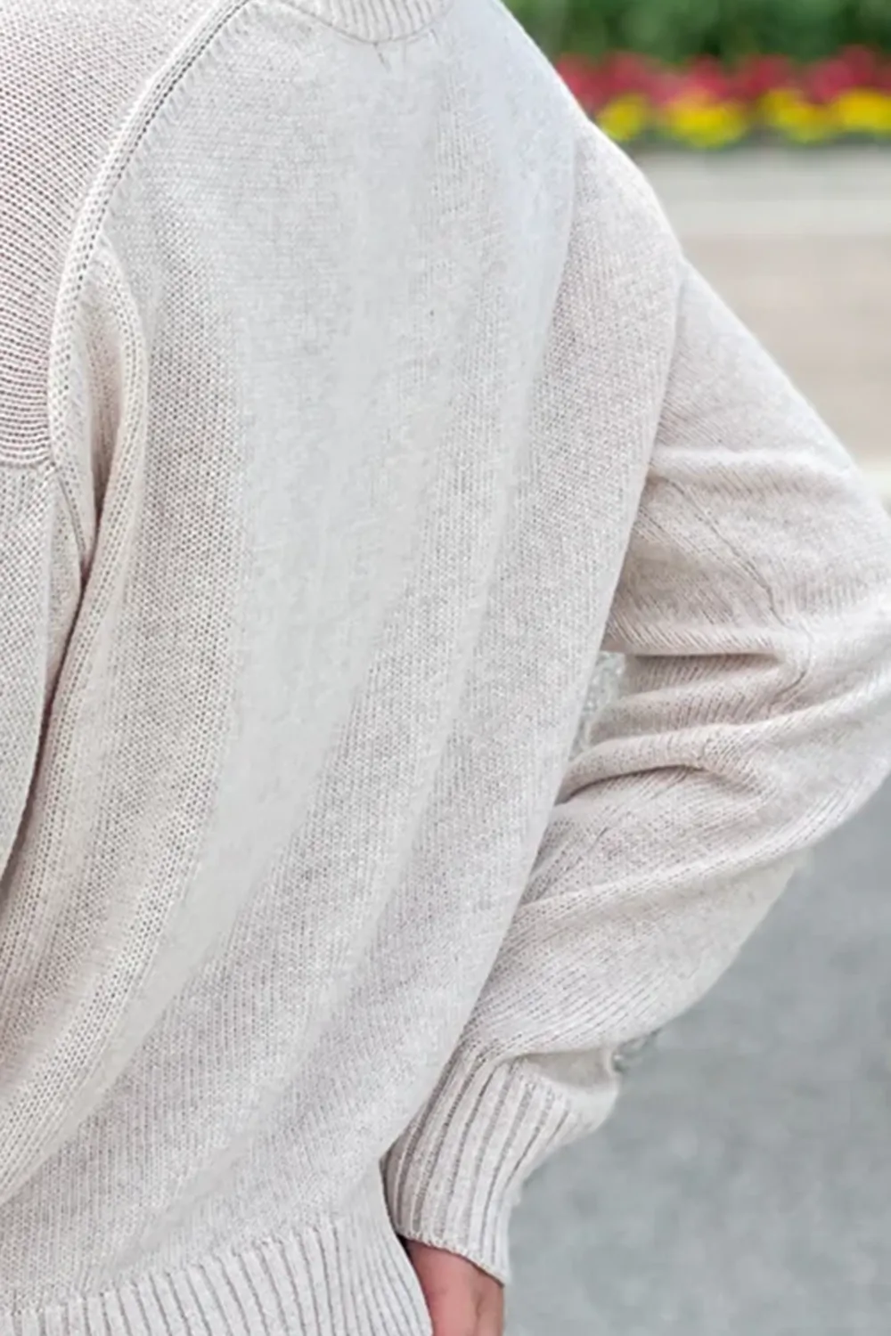 Grey Casual Sweater