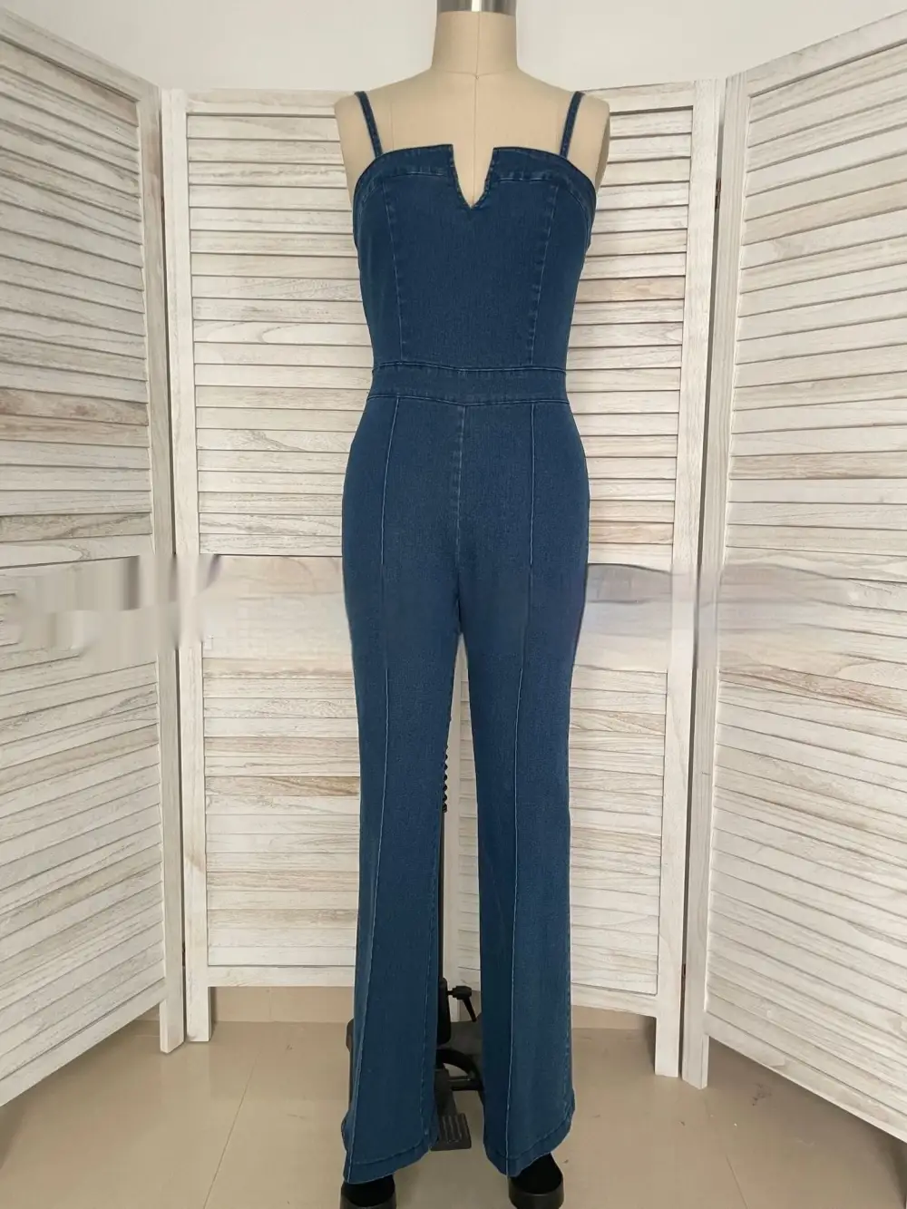 Breathable Wide-Leg Comfort Jumpsuit