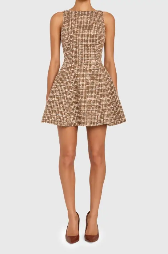 Easy Fit Pleated Dress