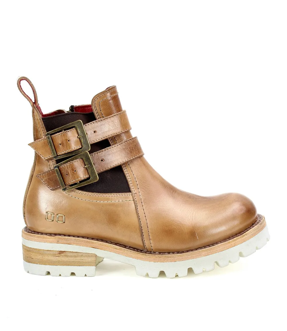 Side-Zip Buckled Rugged Everyday Boots