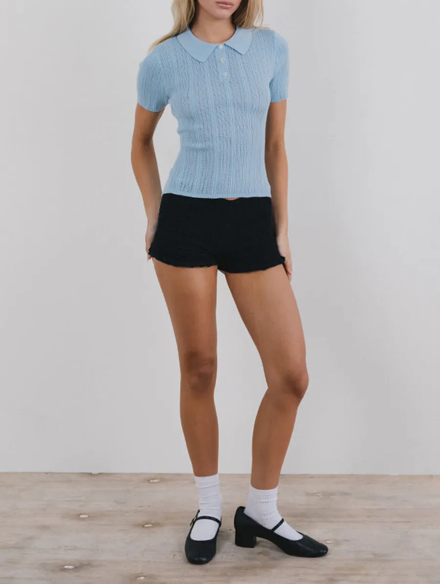 Top In Baby Blue