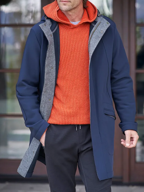 Men's Casual Oversized Coat Jacket