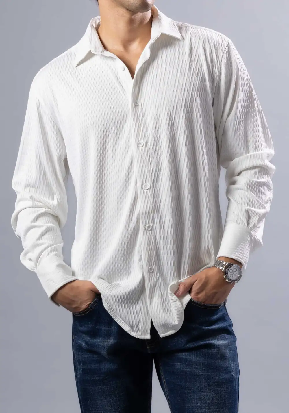 Crafted Collared Dress Shirt
