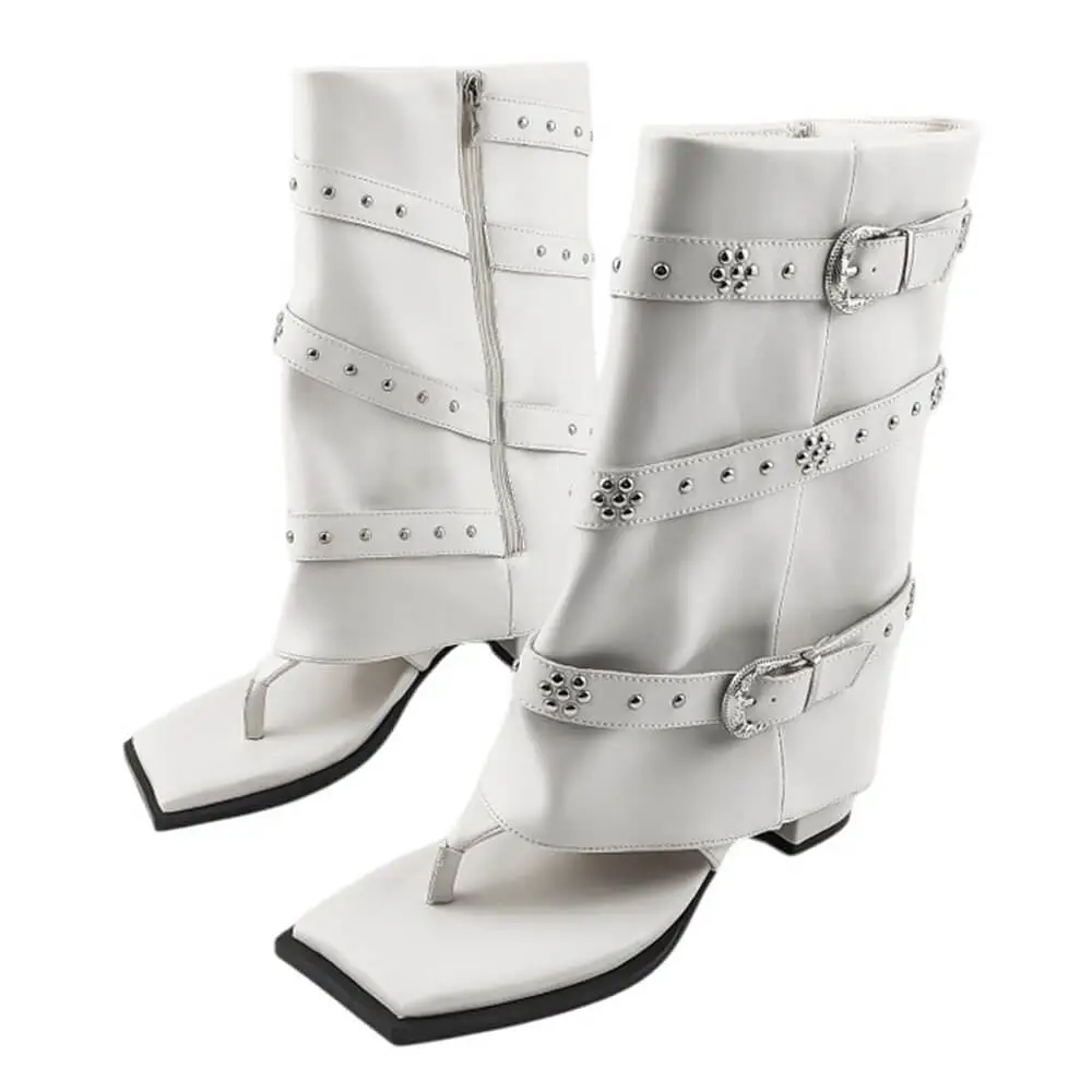 Pretty Please Heeled Sandal Boots