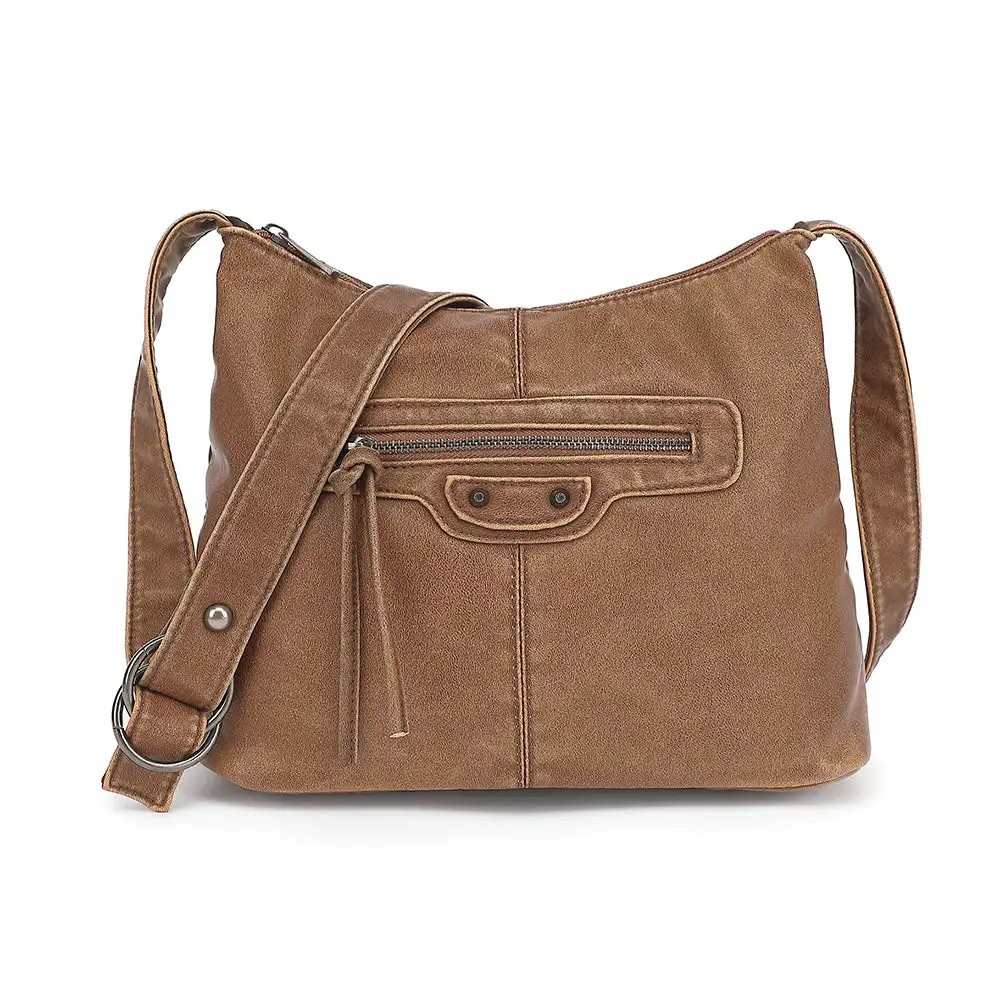 Pocket Washed Crossbody Bag