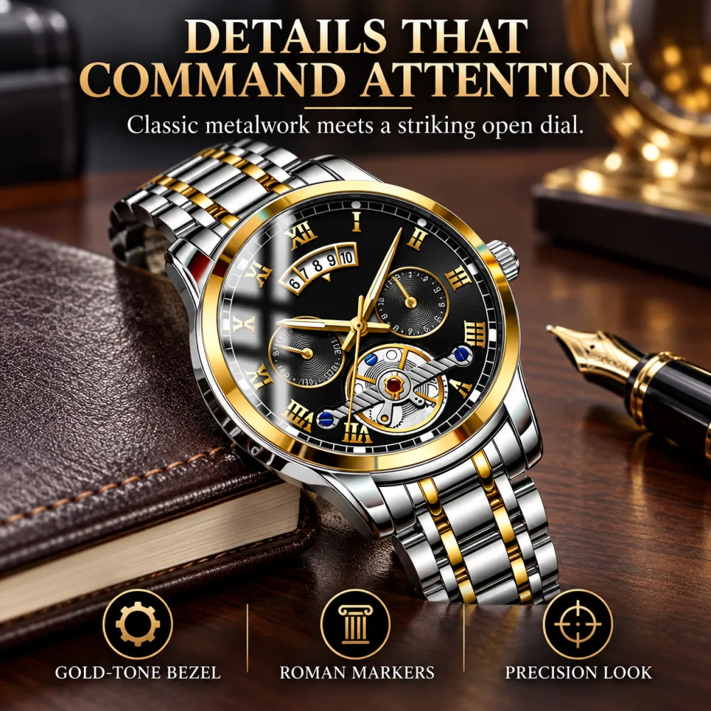 Waterproof Luminous Men's Watch