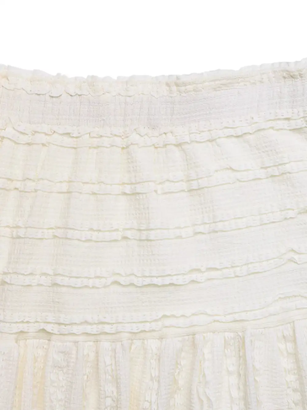 Modern Flared Line Detail Skirt