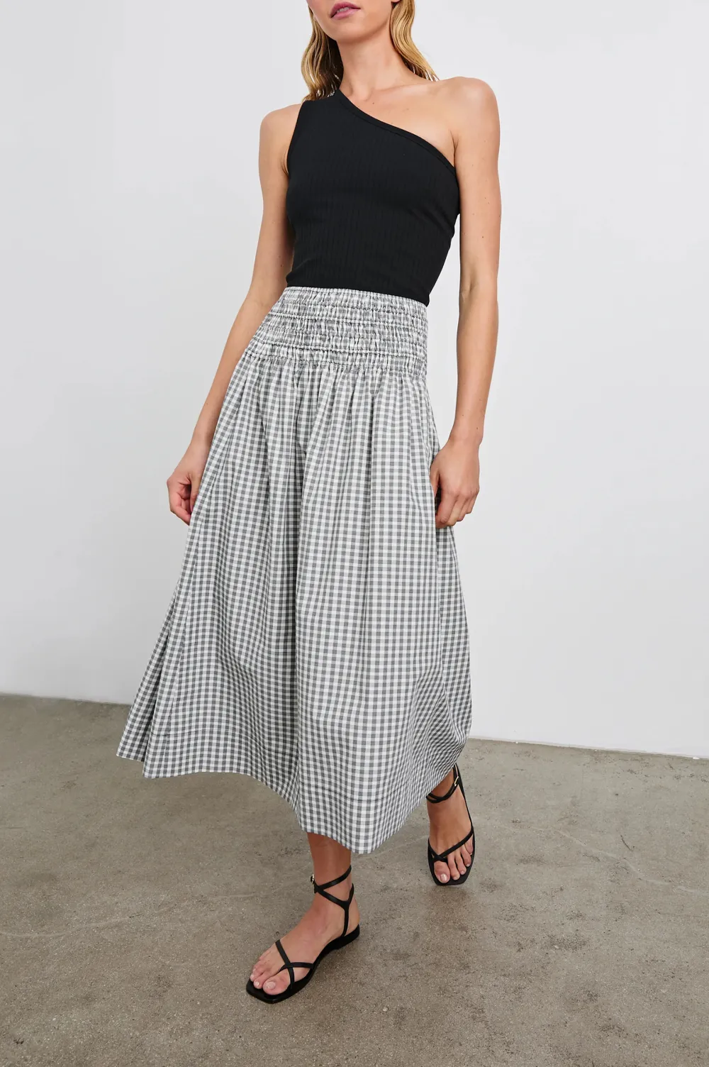 Flared Lightweight Flowing Skirt