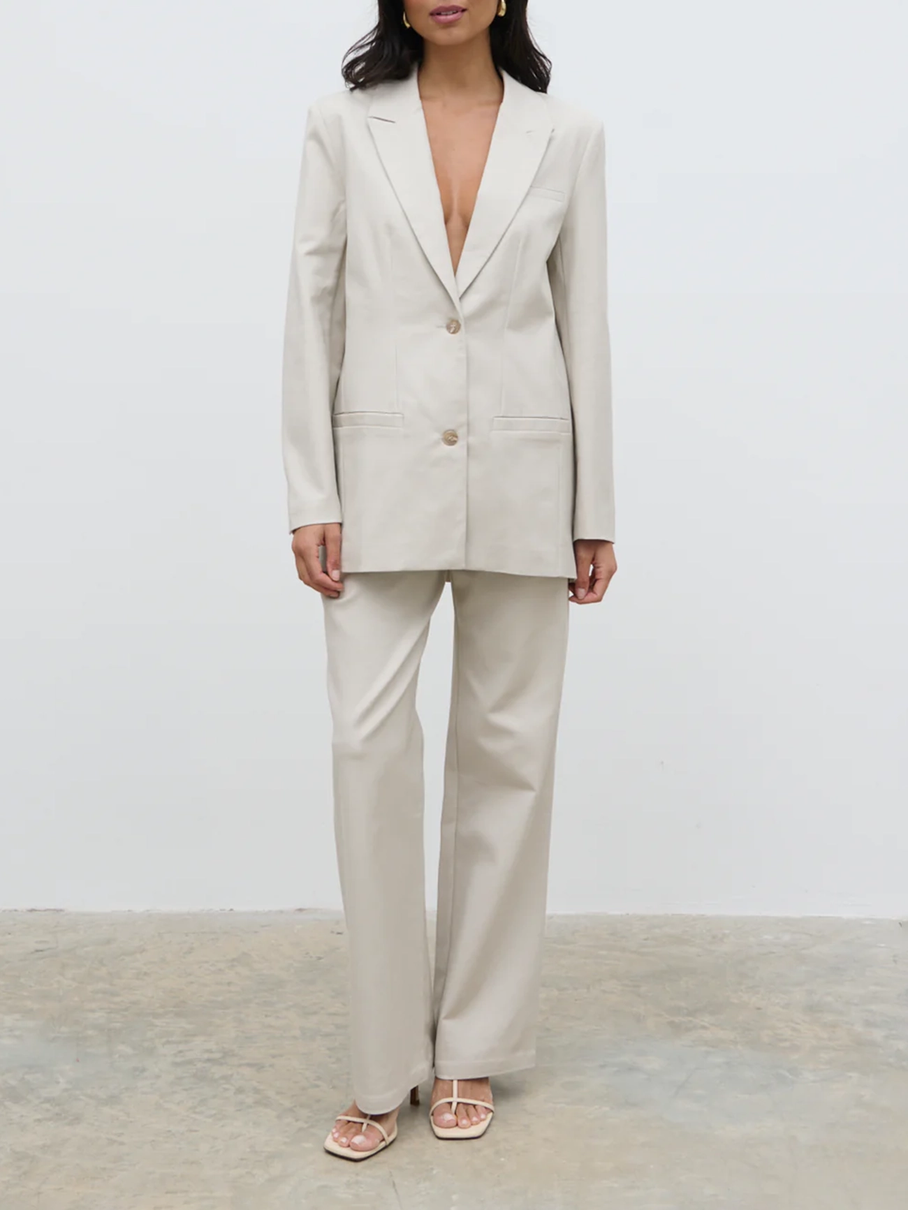 Front Pleat Trousers