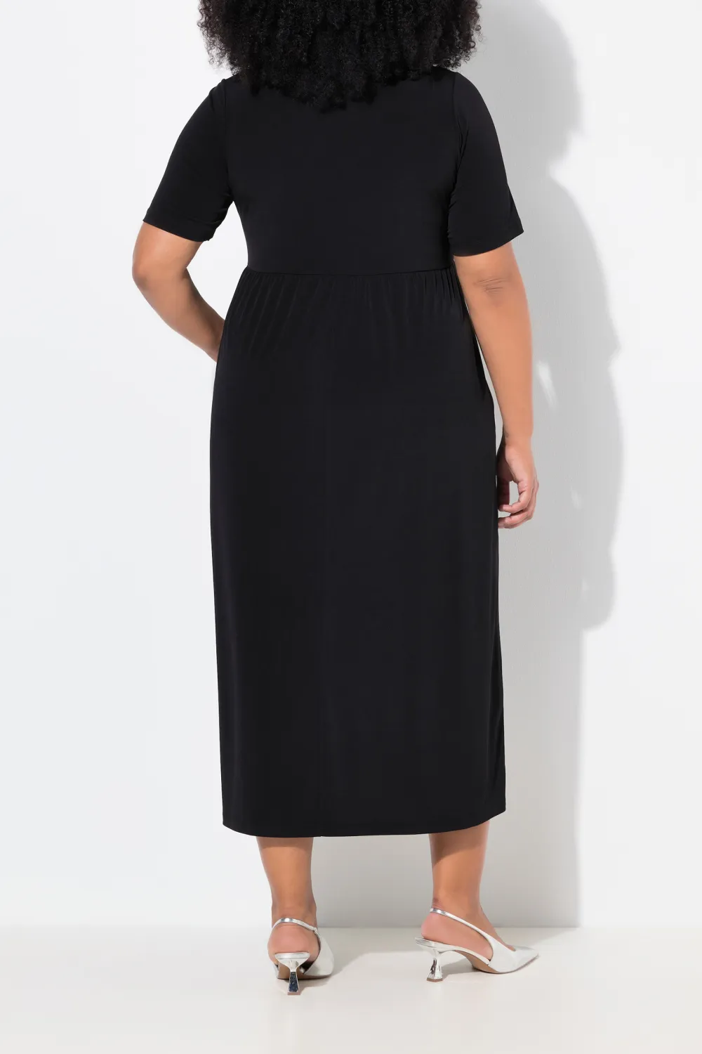 Waist Pleated Dress