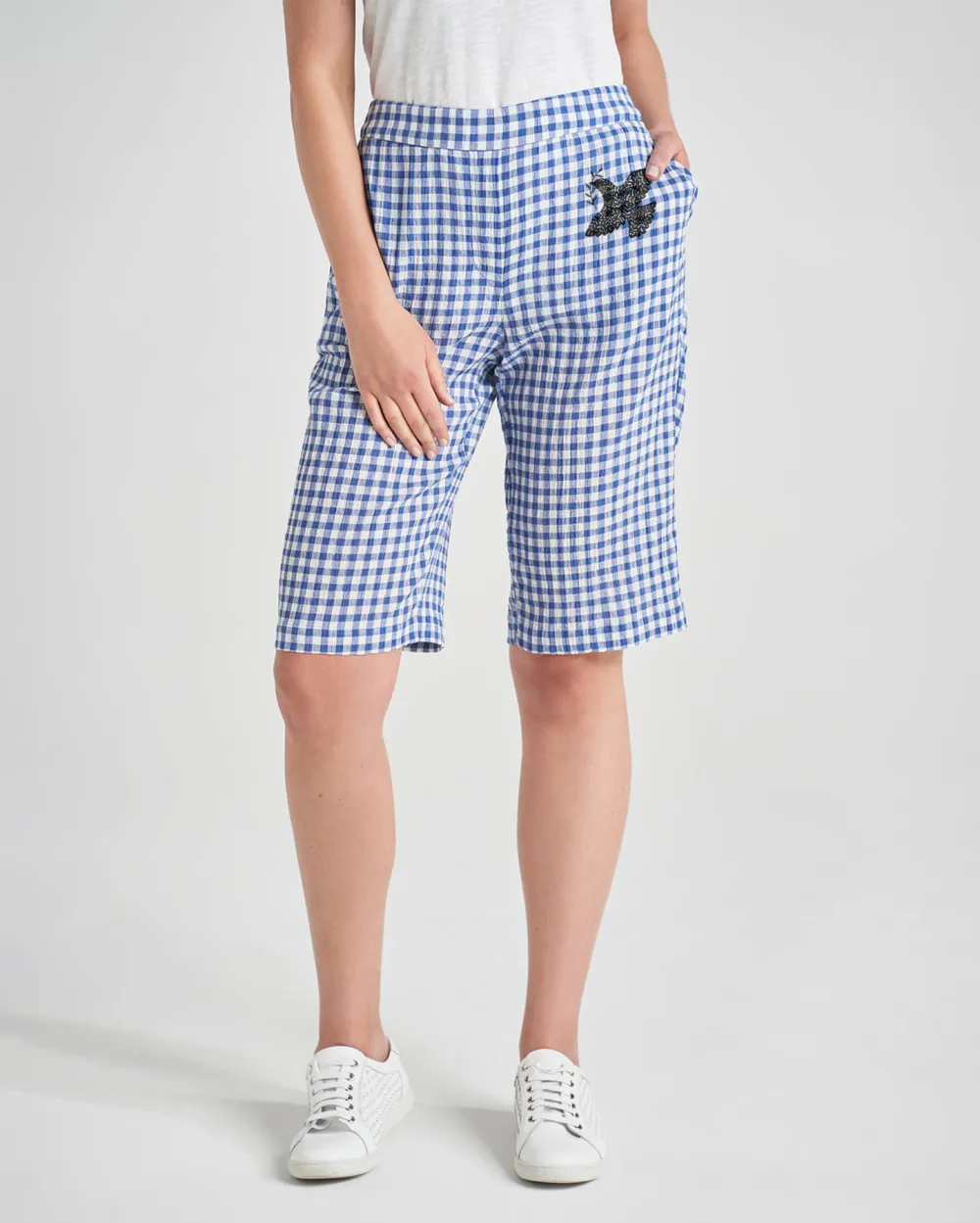 Cotton Gingham Short