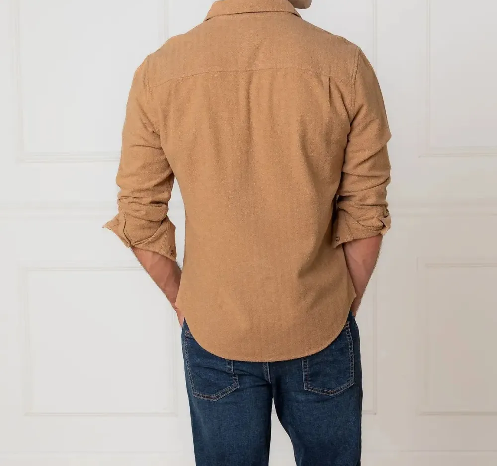 Modern Organic Flannel Shirt