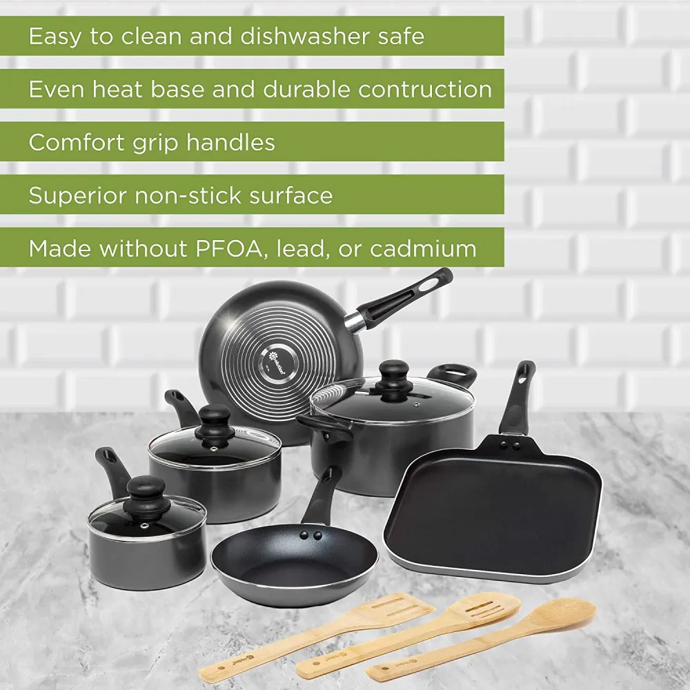 (Store Closing Sale) Nonstick Cookware Set  20-Piece