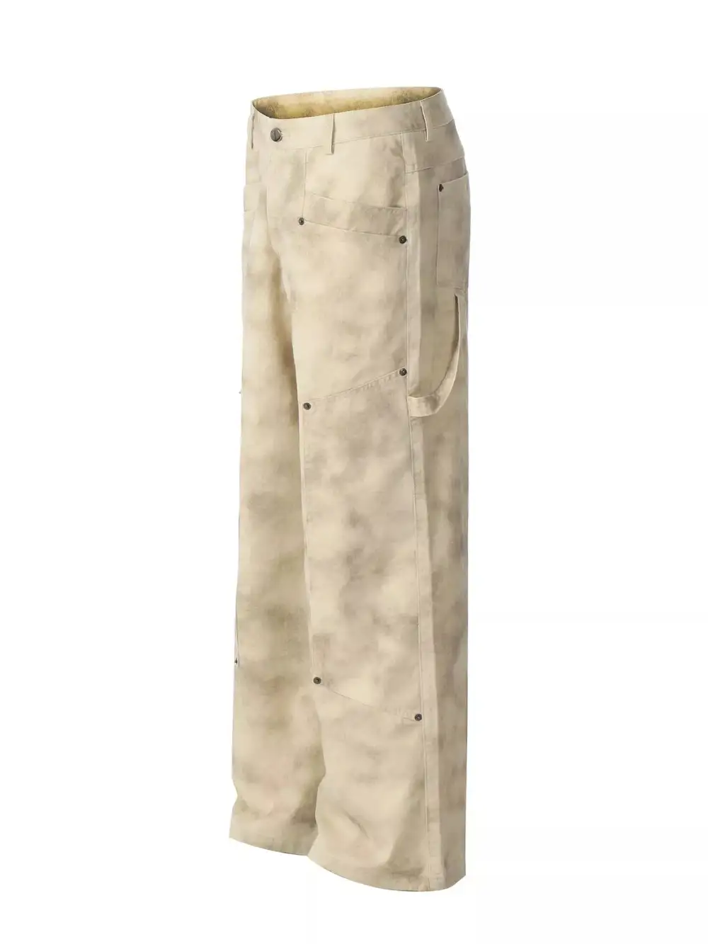 Refined Men's Wide Leg Pants