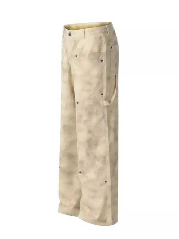 Refined Men's Wide Leg Pants