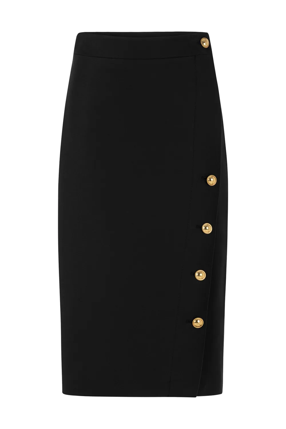 Midi Skirt-Black
