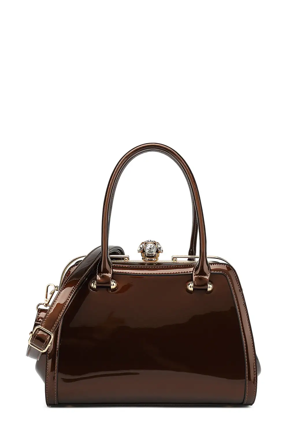 Patent Satchel Bag