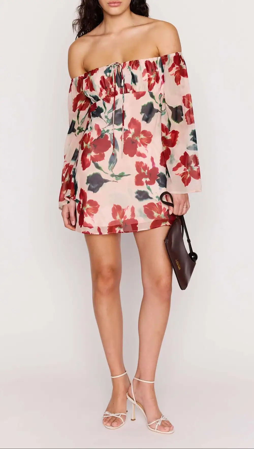 Off Shoulder Easy Fit Sleeveless Dress