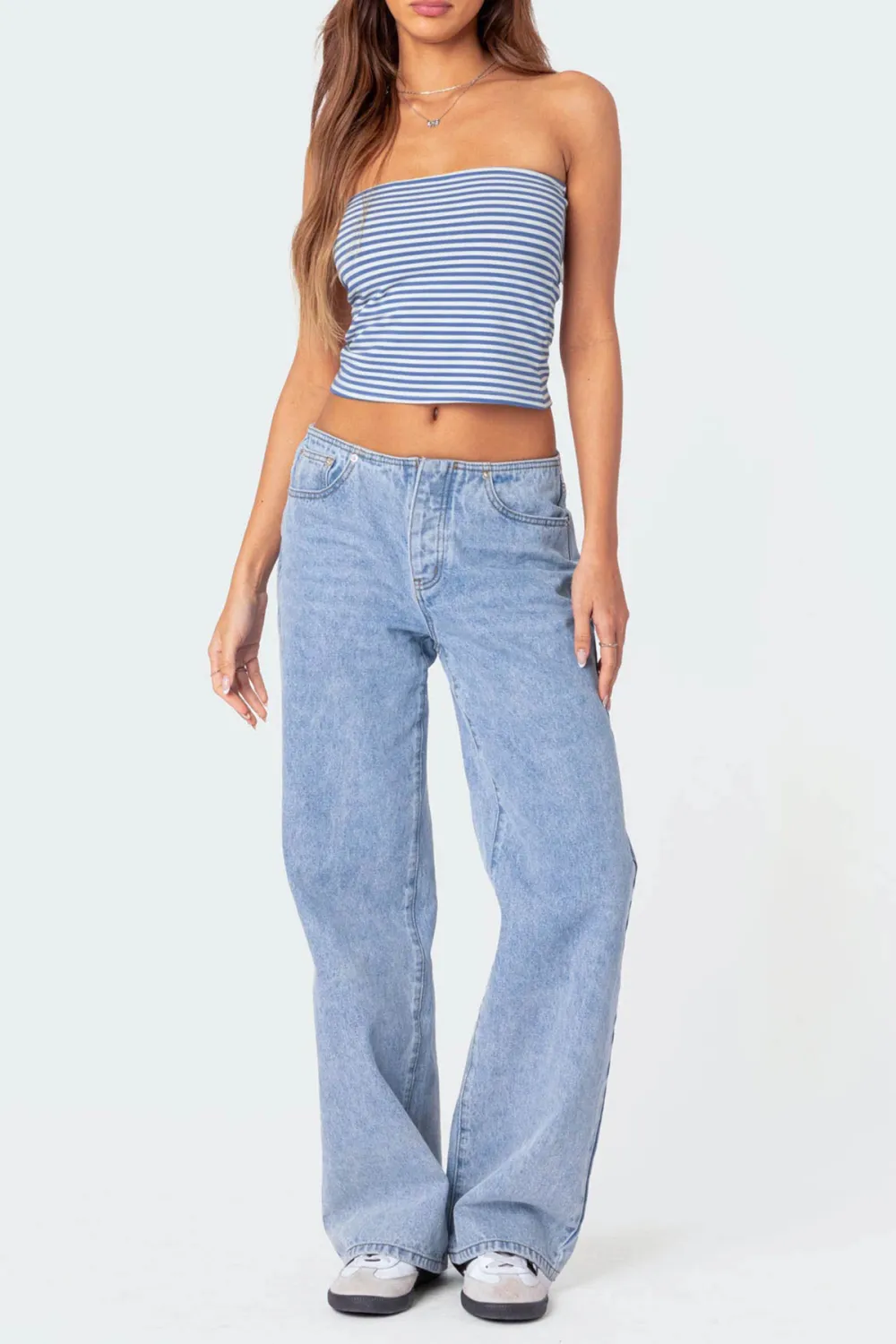 Striped Tube Top