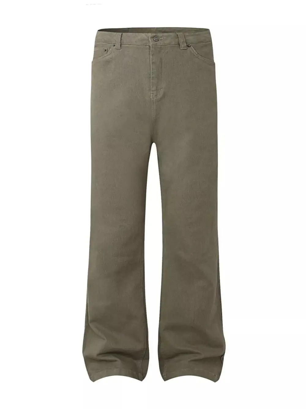Men's High Waisted Flare Leg Pants