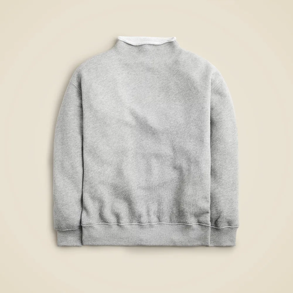 Cotton Terry Rollneck Sweatshirts
