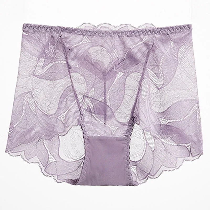 Everyday Plus Size High Waist Seamless Breathable Brief Panty