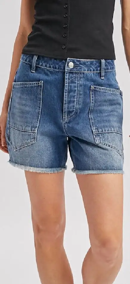 Modern Roomy Relaxed Cotton Blend Casual Shorts