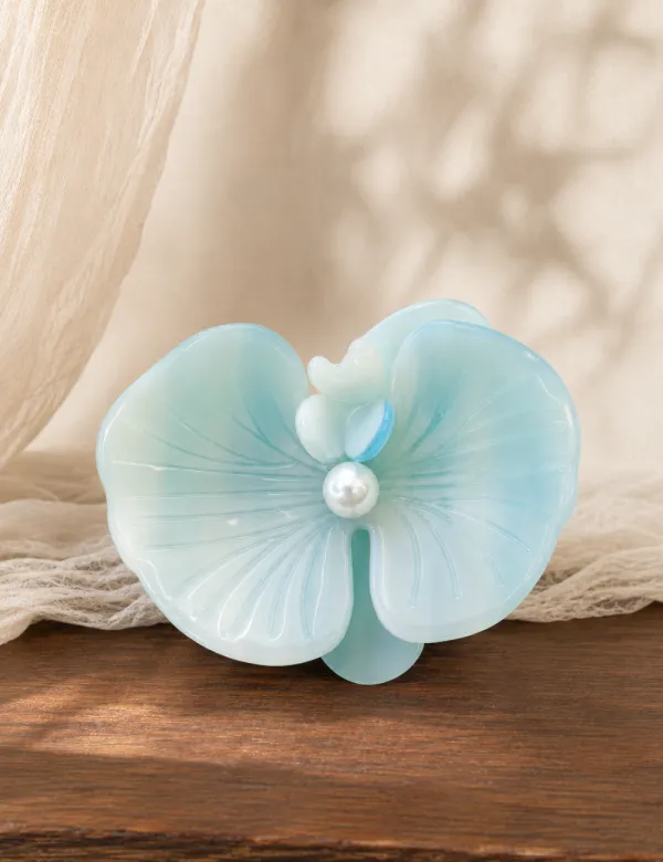 Petal Flower Shape Hair Clip