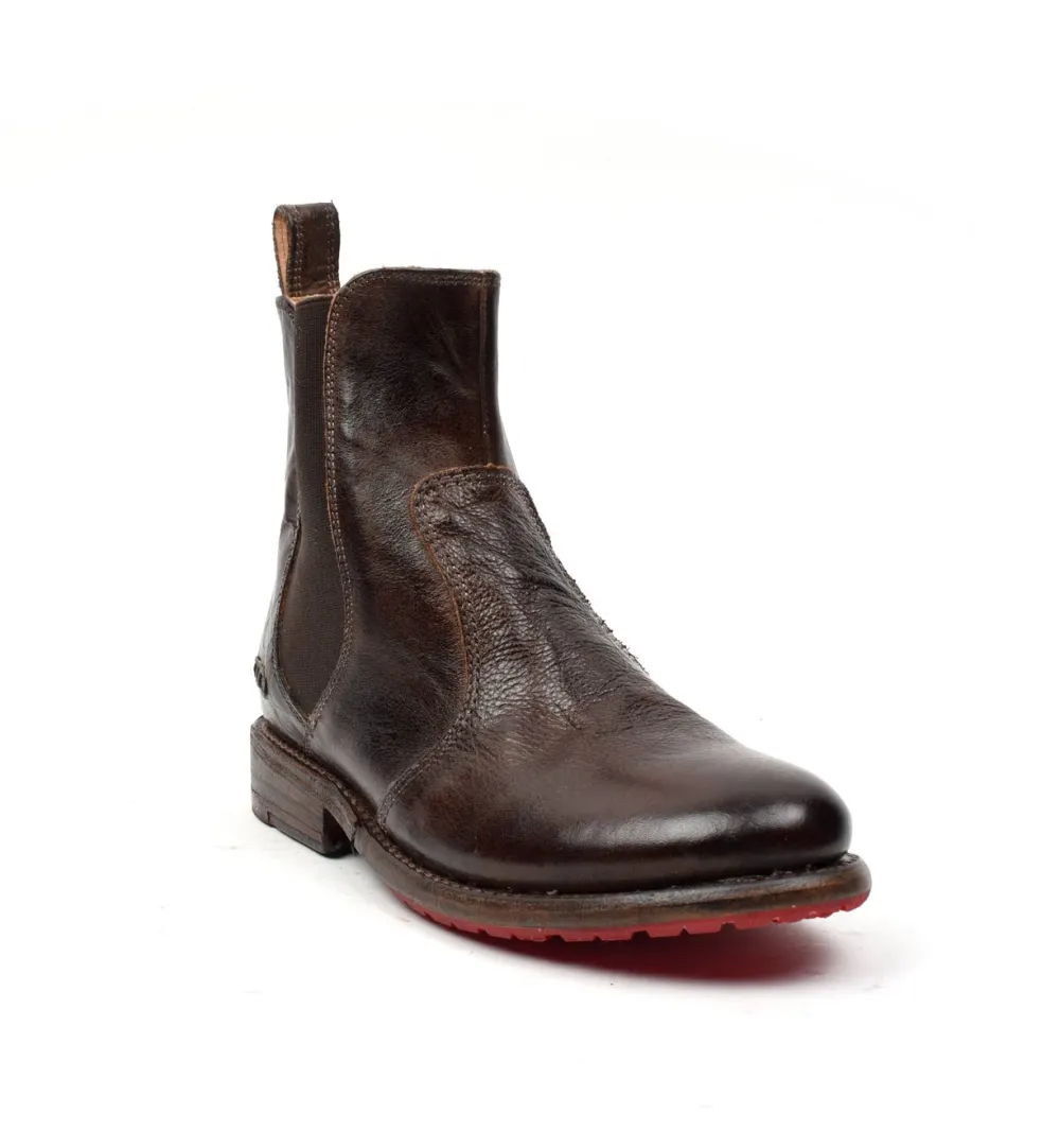 Slip-On Distressed Chelsea Boots