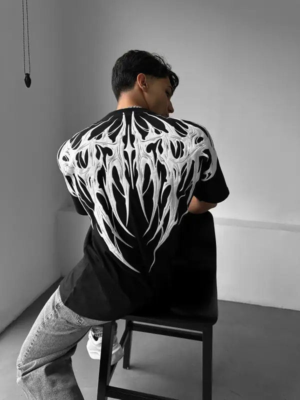 Relaxed Ribbed T-Shirt