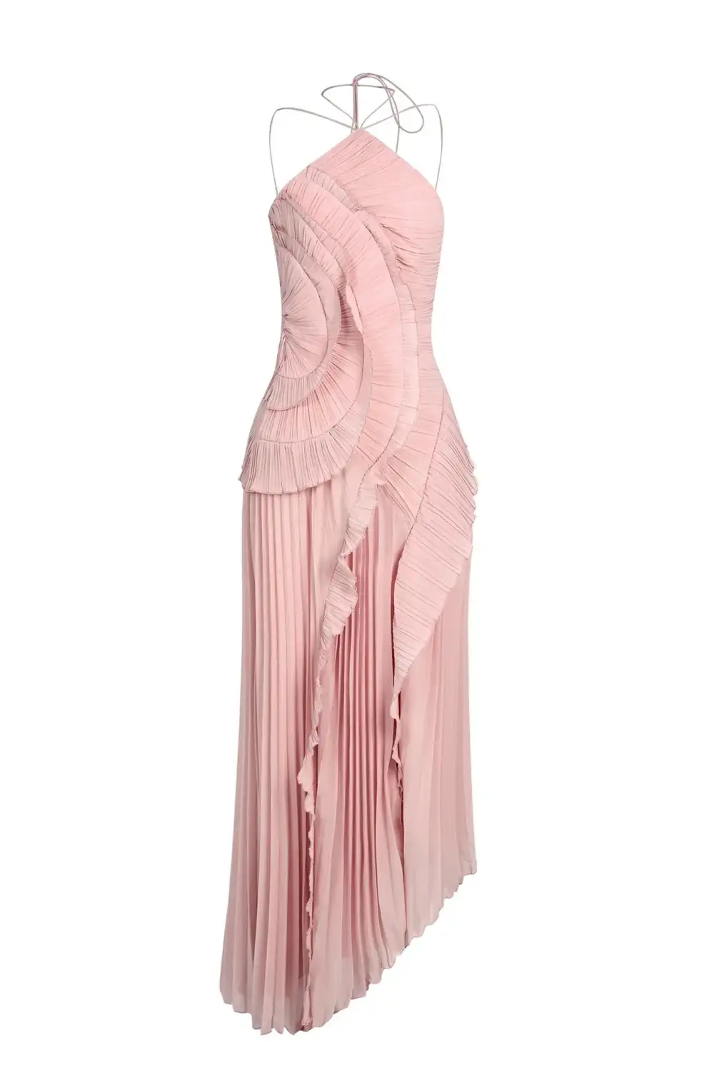 Romantic Ruffle Midi Dress