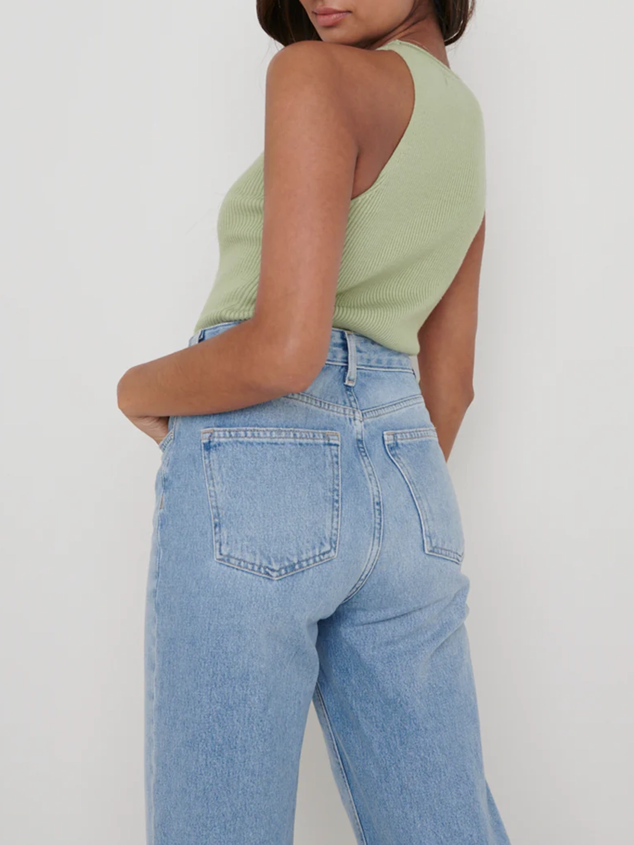 Ribbed Racer Tee