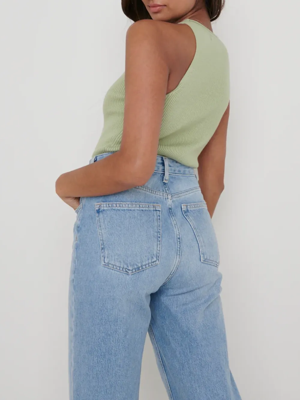 Ribbed Racer Tee