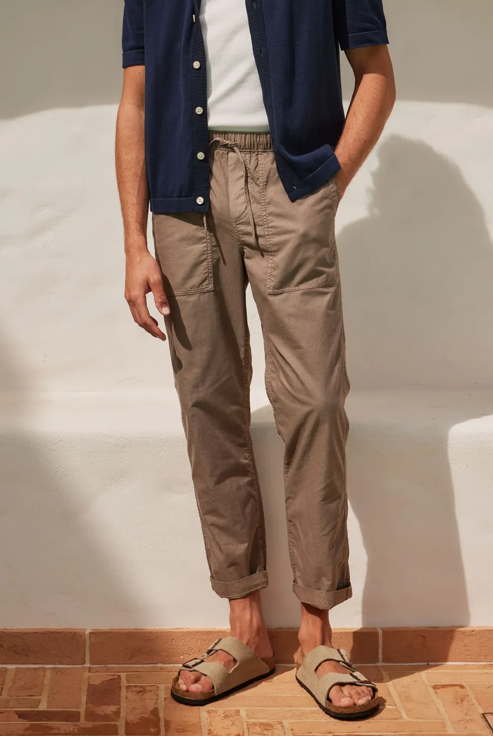 Oxford Beach Pant- Stucco tan