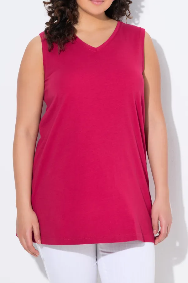 Cotton V-Neck Women's Vest