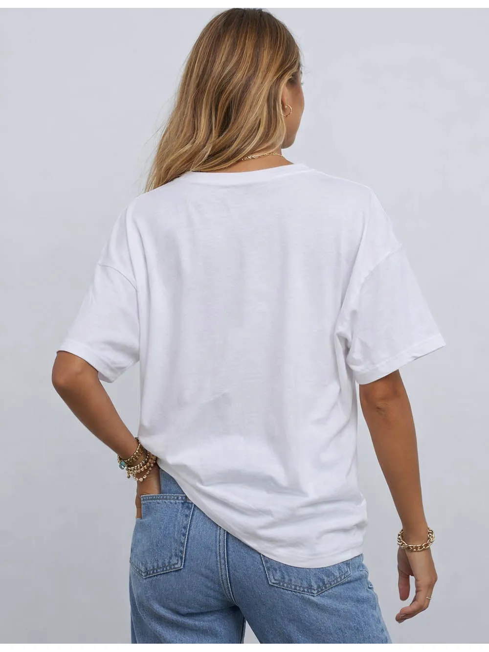Abstract Graphic Pullover Short Sleeves Chic T-shirt