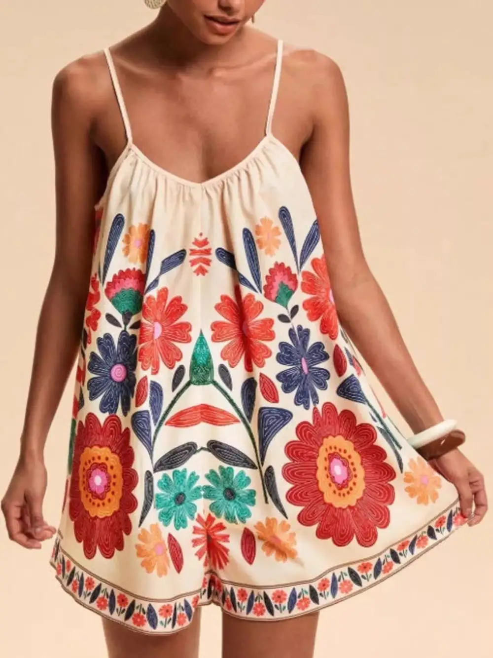 Floral Jumpsuit Romper