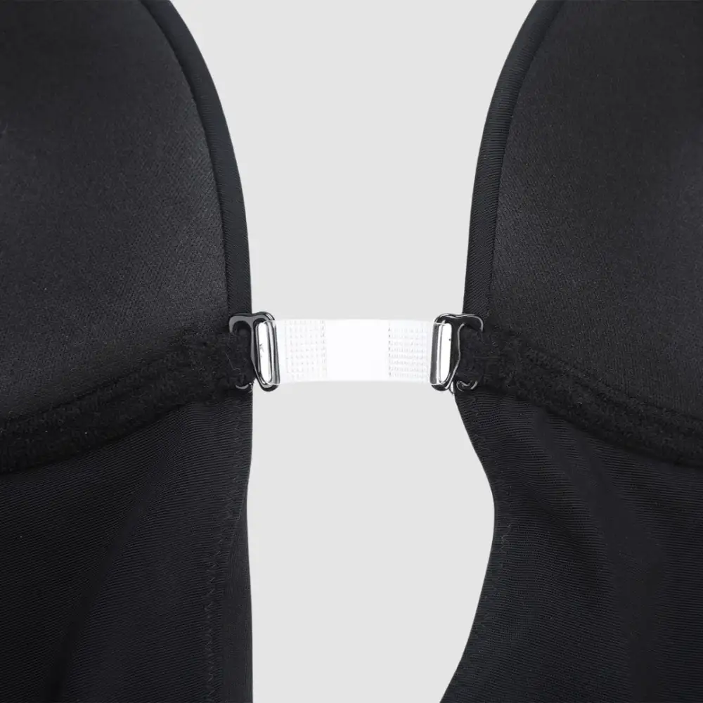 Backless U Plunge Clear Strap
